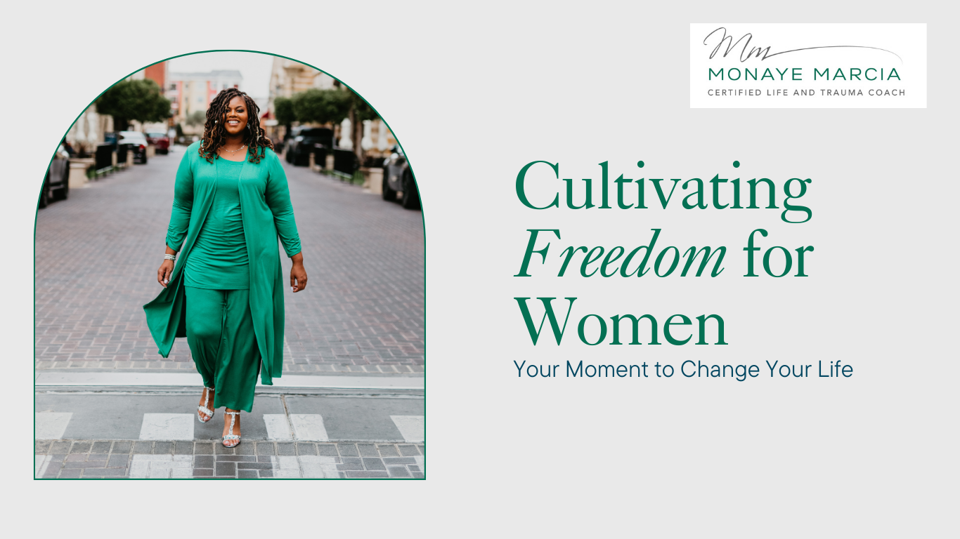 black women smiling with green pant suit